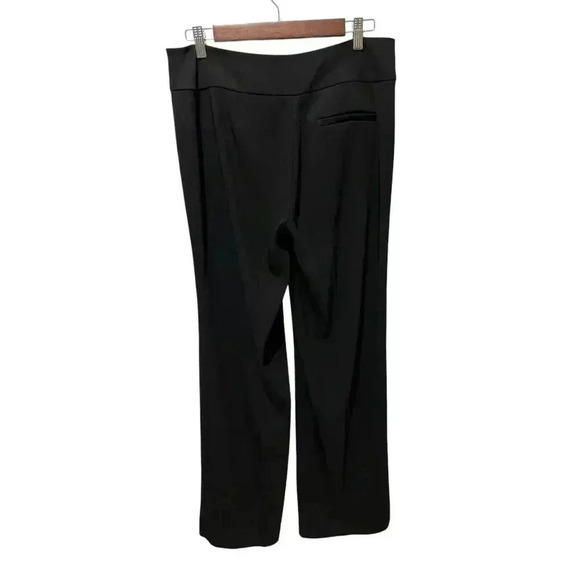 Eileen Fisher Black Straight Dress Pants Size 8 Career Work Office - Picture 2 of 9